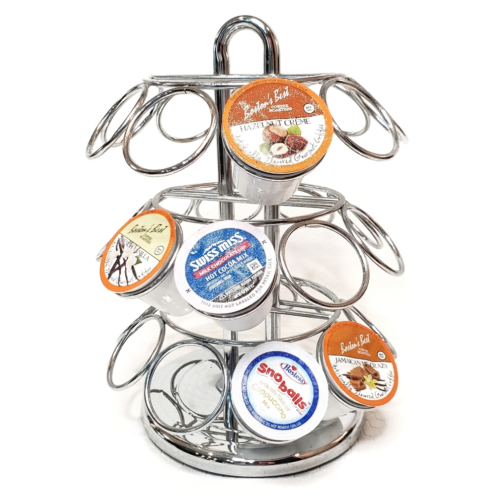 KCup Keurig Holder Coffee Maker Packet Round Robin